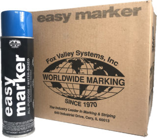 Fox Valley Paint Easy Marker - Blue APWA