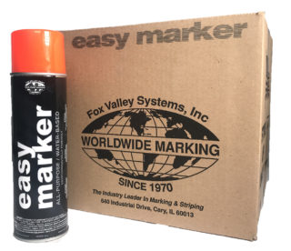 Fox Valley Paint Easy Marker - Red / Orange Fluorescent