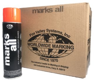 Fox Valley Paint Marks All - Orange APWA