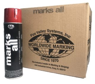 Fox Valley Marks All Paint  - Red APWA