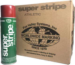 Fox Valley Super Stripe Athletic Paint - Red