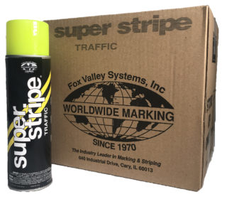 Fox Valley Super Stripe Traffic Paint - Safety Yellow