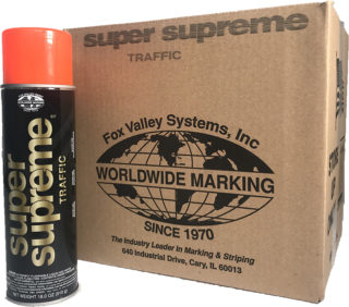 Fox Valley Super Supreme Traffic Paint - Orange