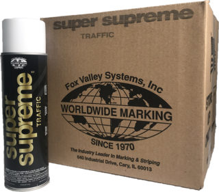 Fox Valley Super Supreme Traffic Paint - White